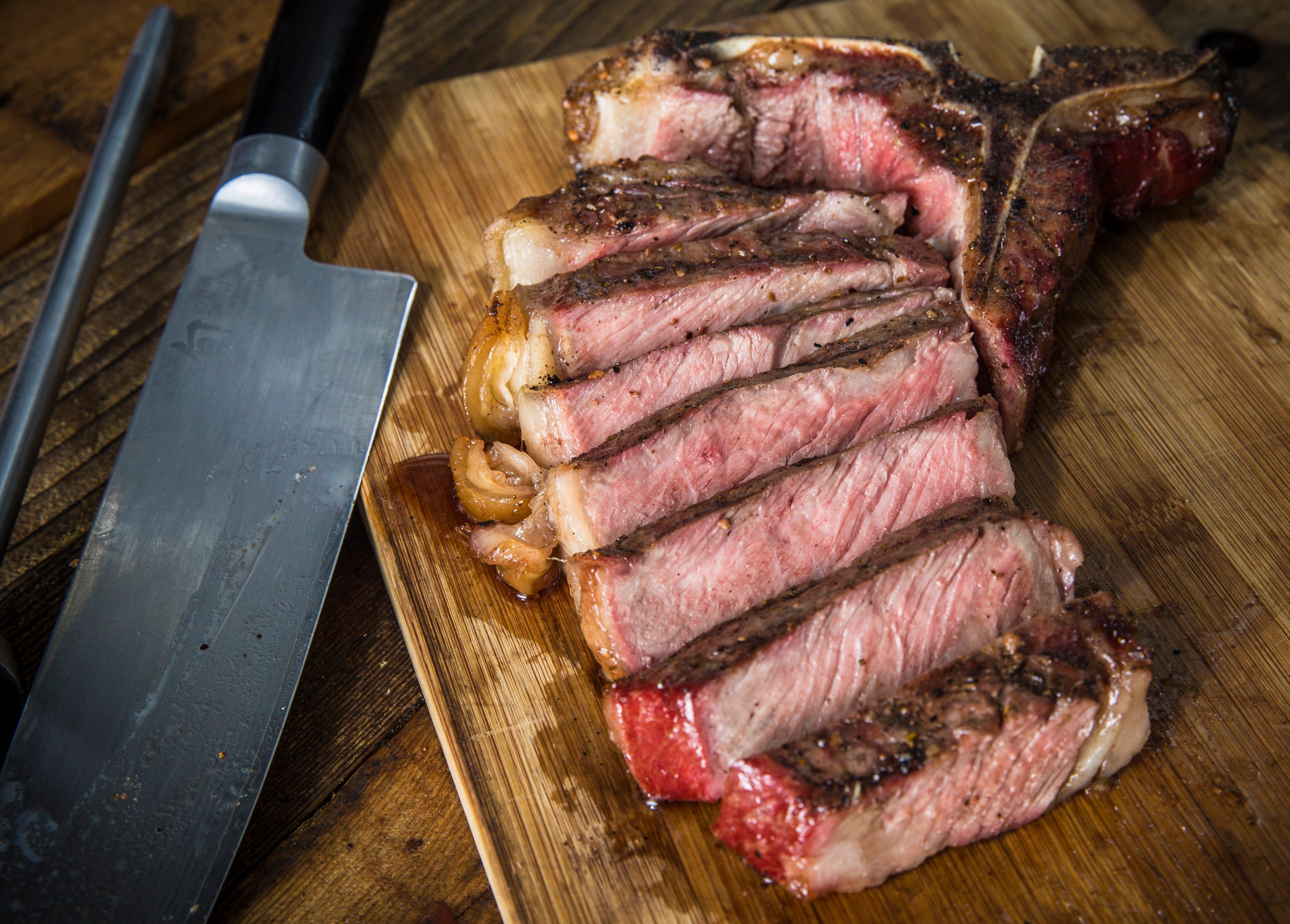 Smoked TBone Steaks Traeger Grills